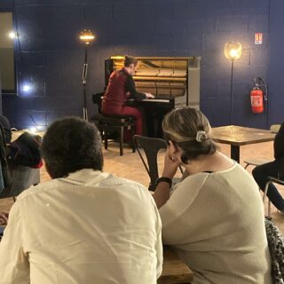 Retour sur le #concert de #pianosolo la semaine dernière à @newnote_lyon !
Une belle atmosphère de #pianobar avec un public très réceptif 🙂 
Merci New Note ! <3 

Crédit photo Elodie Chouicha <3 
#piano #jazz #classique #musiquedefilm #tango #folk #improvisation #unpeutoutçaalafois  #lyon